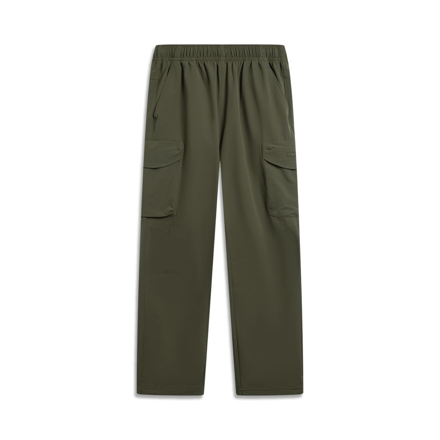 

Li-Ning Basketball Series Solid Color Simple Breathable Versatile Straight Leg Sports Pants Men bottoms AYKV559-2 4XL