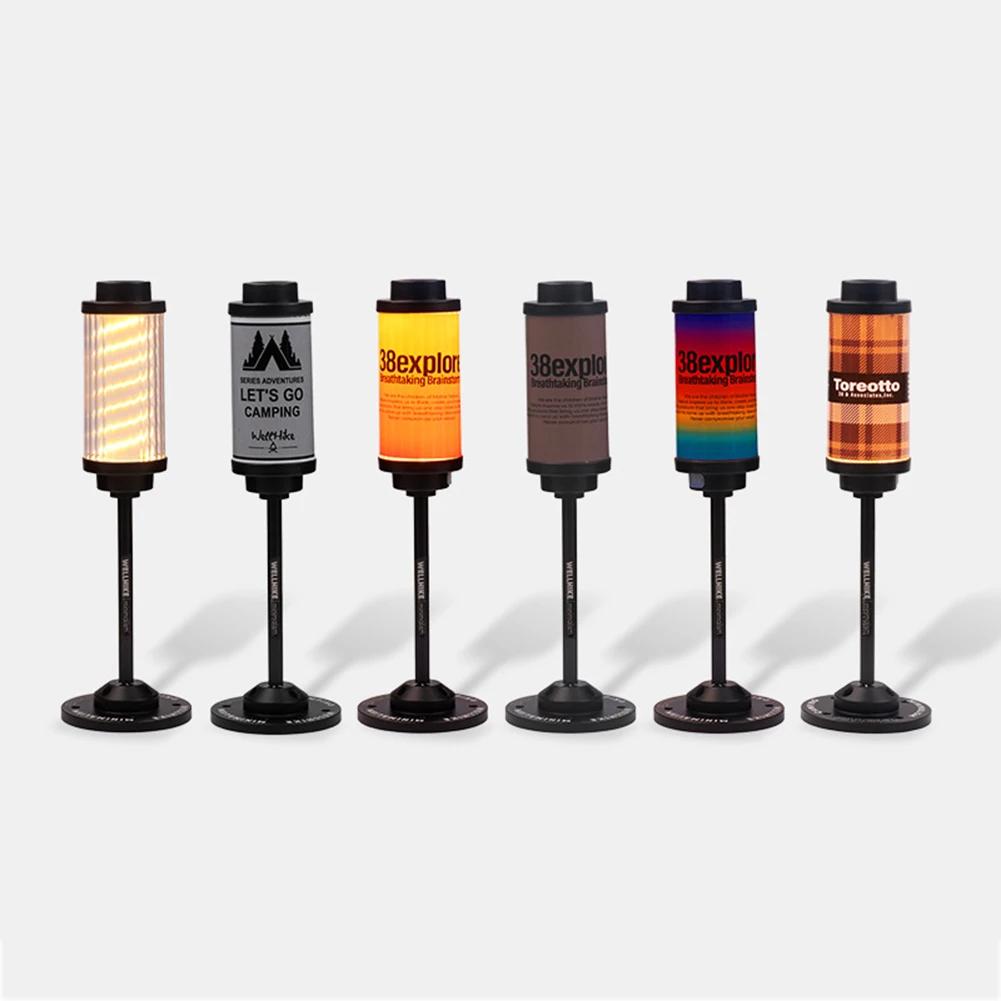 Camping Light Holder Portable Desktop Lamp Stand Aluminum Alloy Height Adjustable Lightweight Outdoor Lantern Bracket