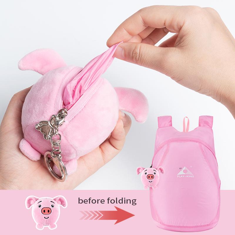 Рюкзак легкий складной для спорта на открытом воздухе женский тренажерный зал складная — фото 5