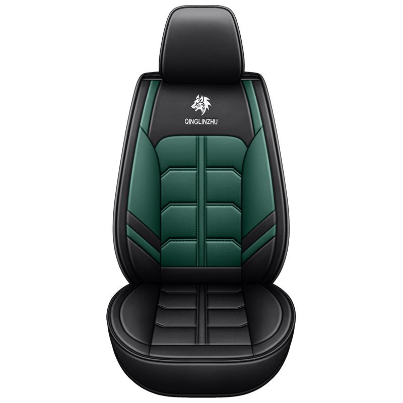 

Чехол на автомобильное сиденье для Suzuki Swift Grand Vitara Ignis Sx4 S Cross Samurai Landy Liana, универсальный водонепроницаемый кожаный автомобильный чехол 1Pcs-Green