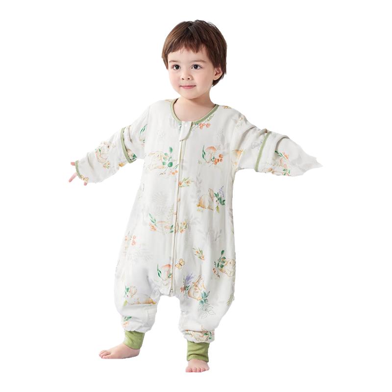 Aibedila Baby Split-Leg Anti-Kick Sleeping Bag S (60-85cm)