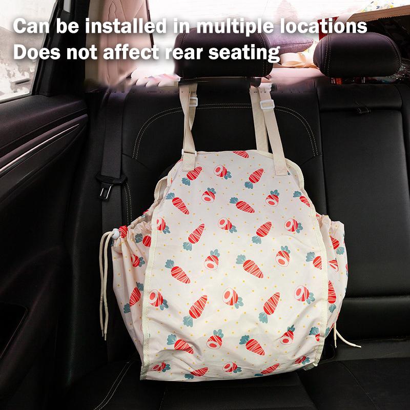 Car Seat Back Storage Bag Large Capacity Mommy Bag String Travel Bag Baby Cart Hanging Bag Multifunctional Hanging Organizer