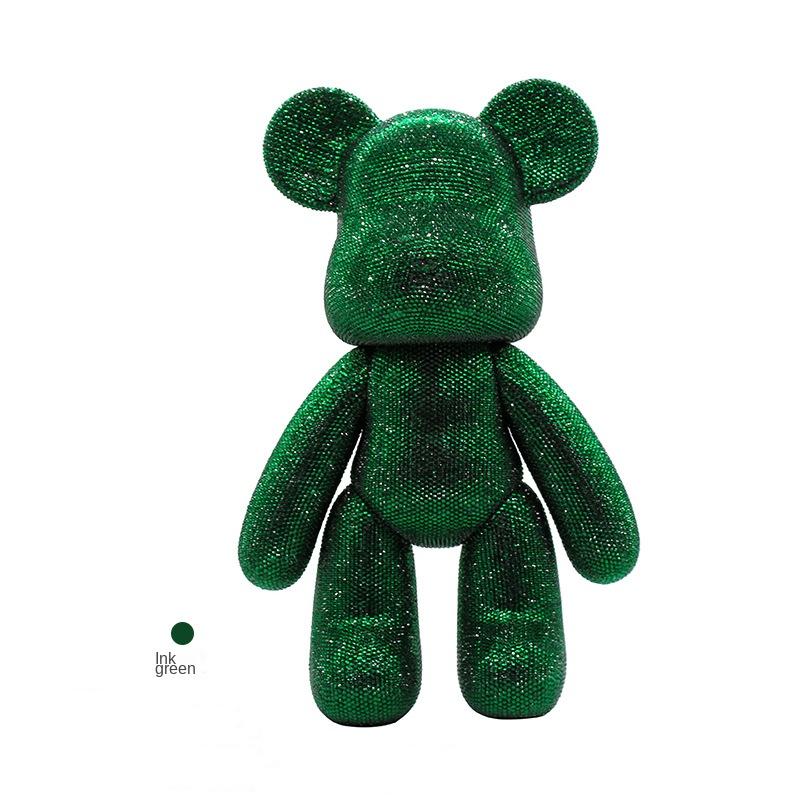 

Творческий 5D алмазная живопись медведь кавайные аксессуары эстетика украшение комнаты статуэтка стол подарок ручной работы украшение дома Height 18cm