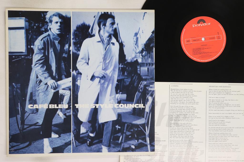 LP Record STYLE COUNCIL - Cafe Bleu 28MM0340 POLYDOR 1984 Japan Rock Used