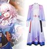 Star Honkai Rail March 7th Cosplay Dress Decadent Flavors Girl Woman Makeup Prop
