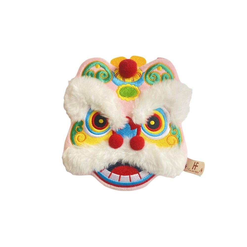 Wallet Chinese Dancing Lion Bag Zipper Lion Dance Coin Pruse Cute   Chinese New Year