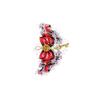 Flower Arm Tattoo Sticker Large Flower Red Rose Body English Arm Chest Cover Waterproof Simulation Tattoo Sticker