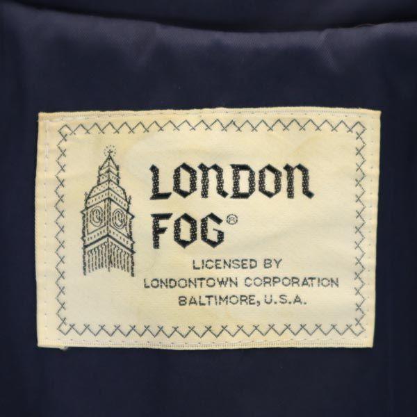 LONDON FOG Stainless collar coat Navy system Women Used