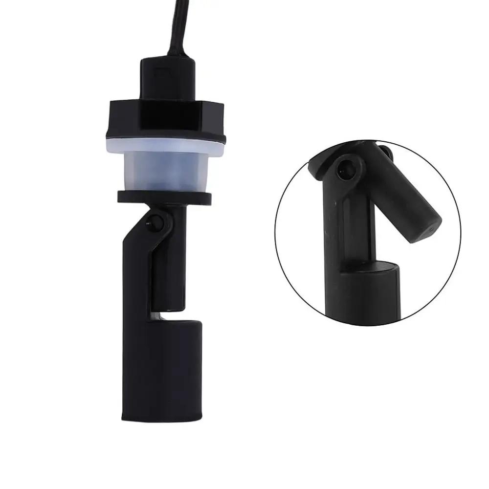 Durable PP Material Liquid Water Level Sensor 400MM Length Black Float Switch Water Level Sensor Water Containers