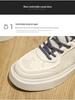 Men's Versatile Lightweight White Casual Sneakers - Spring 2025 Fashion Collection