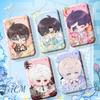 Cartoon Love and Deepspace Sylus Rafayel Zayne Xavier Caleb Cosplay Anime Square Badge Cute Emblem Brooch Pin Gift for Game Fans