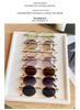 Retro Small Frame Punk Hip Hop Round Sunglasses - European & American Street Style for Women