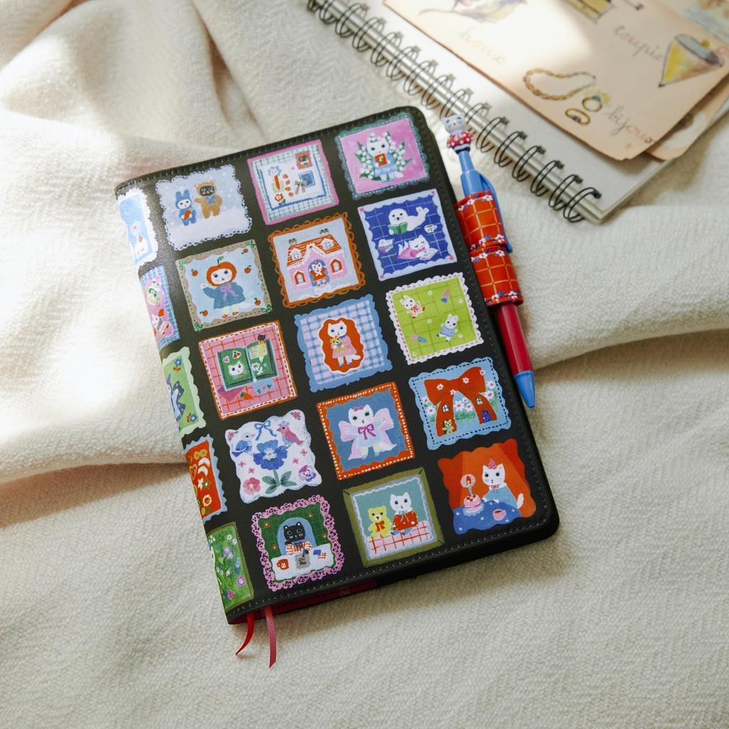 Hobonichi Techo Cousin Planner Cover by Yumi Kitagishi Shiro Neko no Mainichi (A5) /