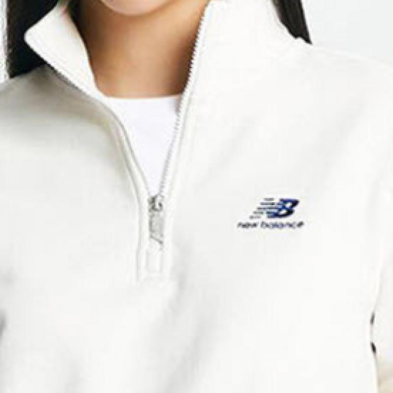 A New bAlAnce Uni Brushed Semi Over hAlf Zip Up Nbncd42933 64