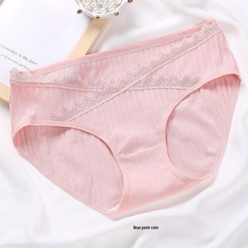 

Women s Maternity Low Waist Ribbed Cotton Support Belly Plus Size V-Shape Triangle Short Panties Extra Extra Large