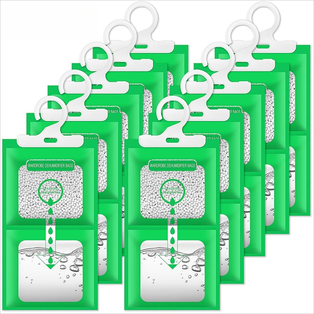 Fragrance-Free Hanging Closet Dehumidifier Bags for Humidity Control
