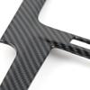 For VW Golf 7 MK7 7.5 2014 2015 2016 2017 2018  LHD ABS Carbon Texture Center Console Navigation Air Outlet Panel Frame Trim