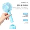 1pcs USB Pink Mini Handheld Fan Outdoor Mini Creative Desktop Office Mute Charging Portable Handheld Fan