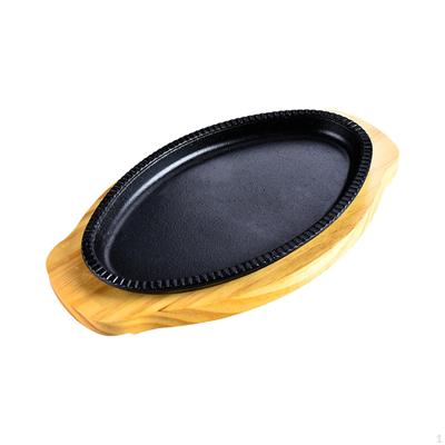 Cast Iron Grilling Pan - Ultimate for BBQ And Searing Steaks