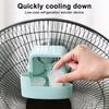 Fan Cooler Portable Mini Hanging Fan Easy Installation No Drilling Compact Size Cooling Fan