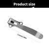 Metal Pockets Clip Fit for Demko AD20 and AD20.5 Standard Back Clip Replacement Folding Pockets Cutter Accessories