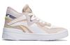 Li Ning Wave Slip Resistant Abrasion Resistant Slip Resistant Abrasion Resistant Mid top Skateboard Shoes Women's AGCS152-1