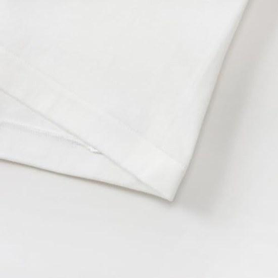 Hanes T-shirt 2-piece Set Short Sleeve SHIRO 100 Cotton Tubular Design Tagless Heins White Crew Neck Underwear Mens HM1-Z701