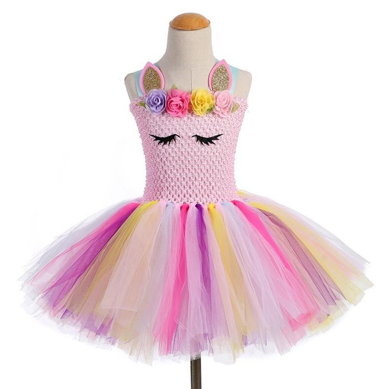 Unicorn Dresses Girls Wedding Dress 