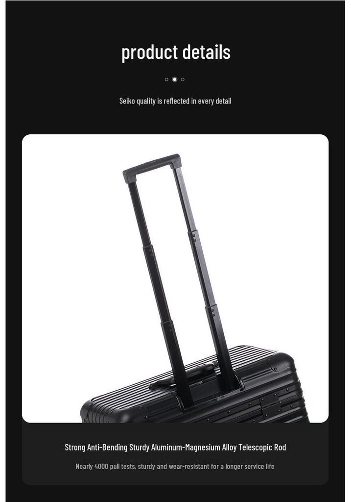 18" Aluminum-Magnesium Alloy Pilot & Photography Carry-On Trolley Case