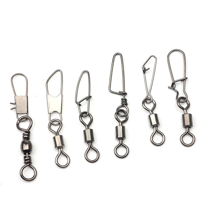 Color : 10pcs, Size : 12 Spring Snap 10-50PCS Fishing Swivel Solid Connector Ball Bearing Fishing Swivels Snap Rolling Stainless Steel Hook Accessories Metal Color : 10pcs, Size : 12 Spring Snap 10-50PCS Fishing Swivel Solid Connector Ball Bearing Fishing Swivels Snap Rolling Stainless Steel Hook Accessories Metal