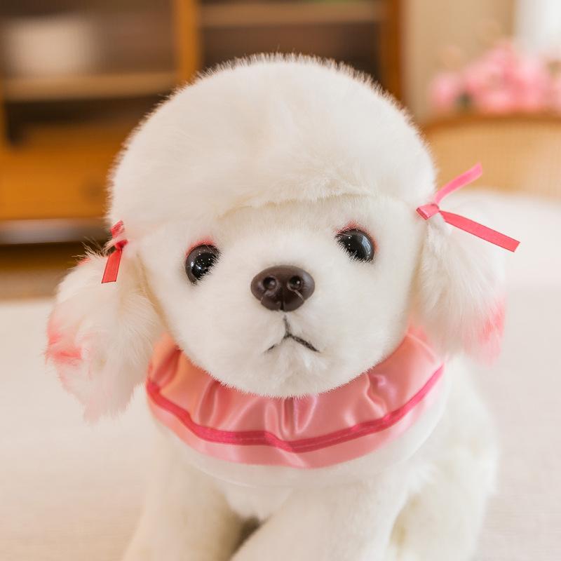 Creative Dress Up Dog Plush Toy Poodle Husky Pillow Pomeranian 8 Inch Grabber Doll Holiday Gift