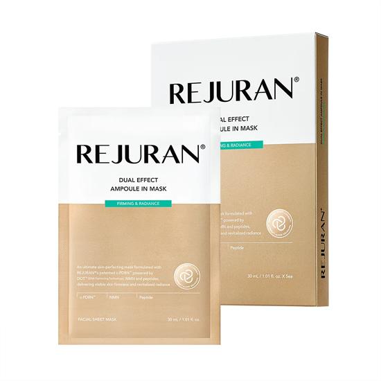 REJURAN Dual Effect Ampoule-in-Mask Firming & Radiance (5 Sheets)