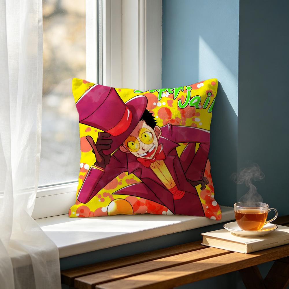 Cartoon SSuperjailing Cushion Cover Cushion Cover Set Pcs x x x Pillowcase Decorative Sofa Home Decor