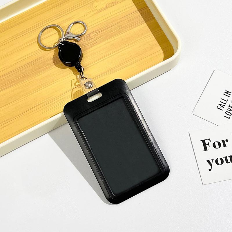 Cute Badge Holder Retractable Badge Clip Colorful Badge Reel With Id Card Holder For Nurse Office Hospital Supplies