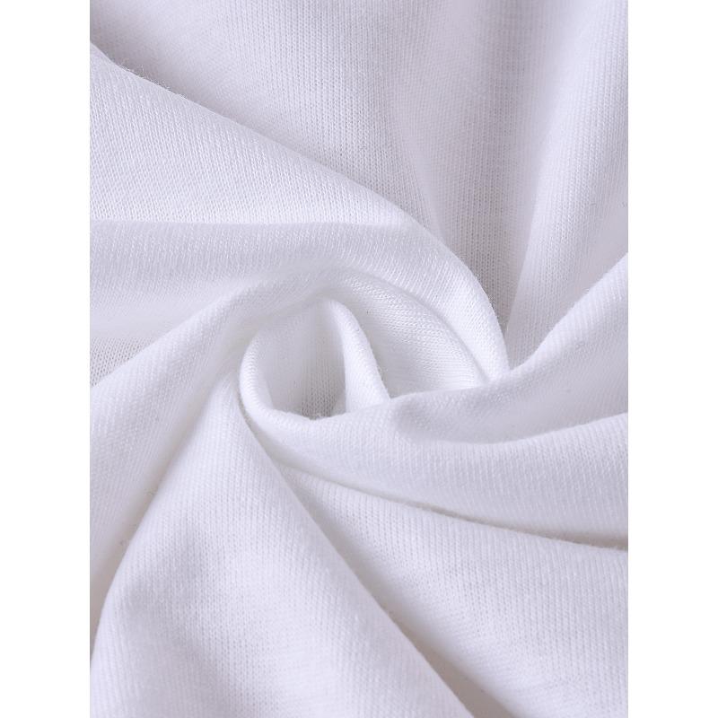 Taglie Europee T-Shirt da Donna con Stampa di Lettere Colorate, Manica Corta, Lunghezza Regolare, Tessuto Morbido, Comfort per Tutte le Stagioni, Magliette da Donna