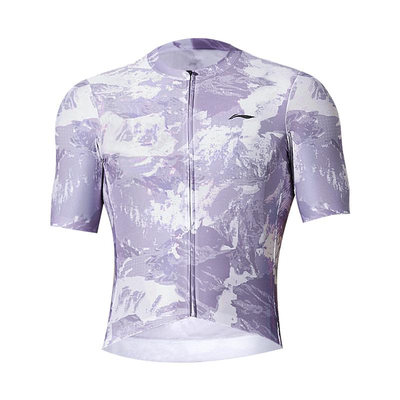 Li Ning Cycling Clothing Men s Twilight Violet LCUY253-1 S