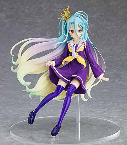 POP UP PARADE No Game No Life White Crown Plastic Painted Complete Figure 203728 Ver. Non-scale