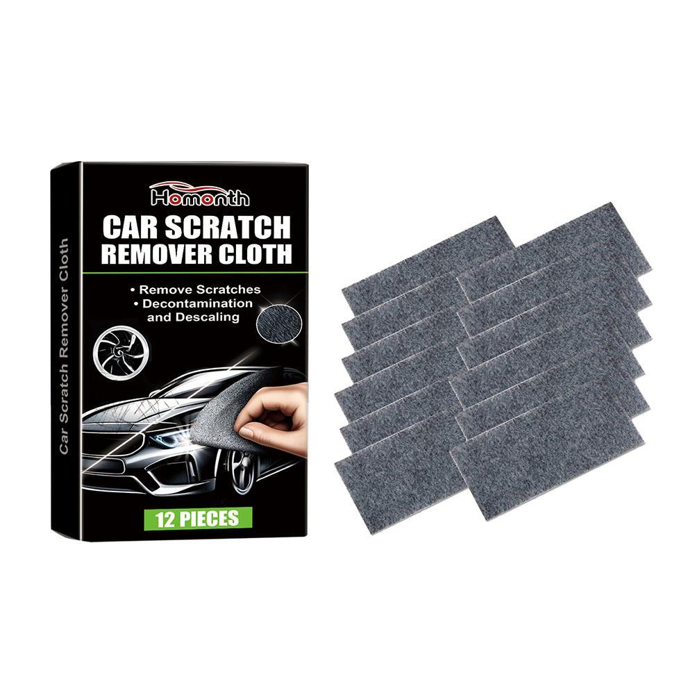 

12pcs Car Scratch Remover Cloth For Repairing Car Scratches Swirls Car Surface Paint Scratches Removal Cloth чёрный