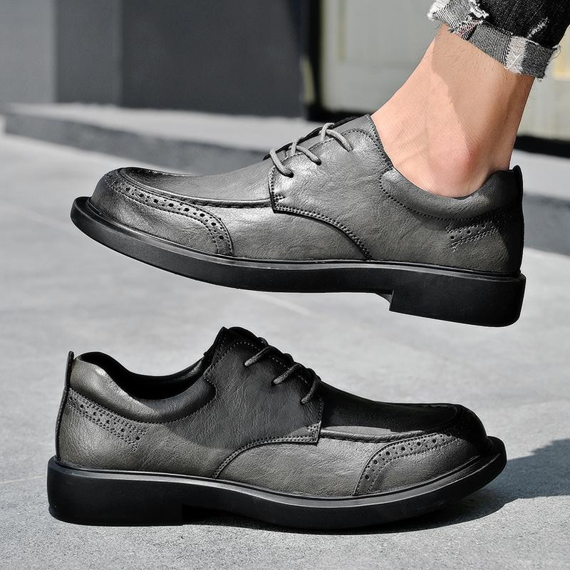 Design High Quality Genuine Leather Men Lazy Shoes Soft Fashion Brand Men Flat Business Formal Shoes