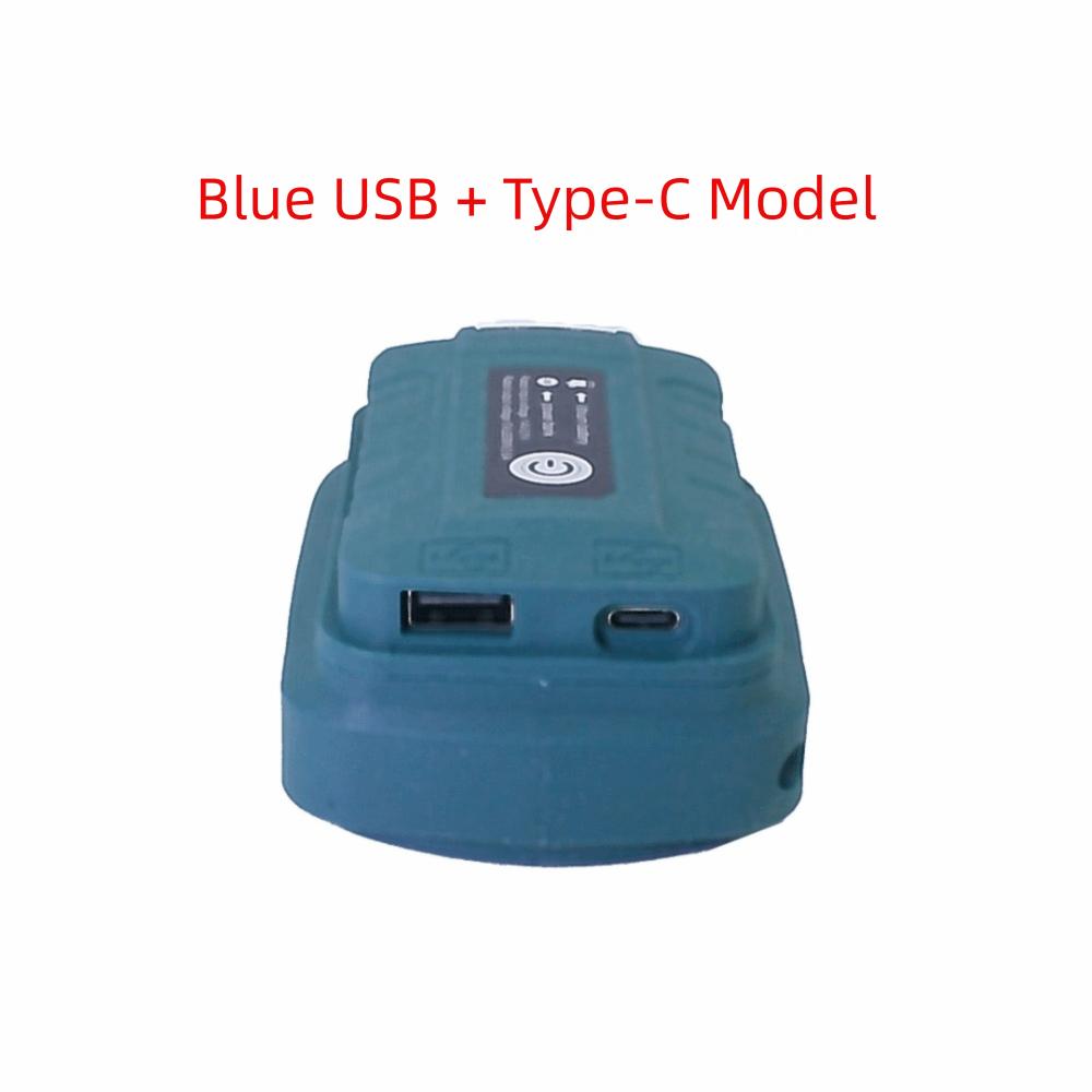 Dual USB Ports 5V 2A USB Battery Adapter for Makita  Workshop Power Tool Accessories