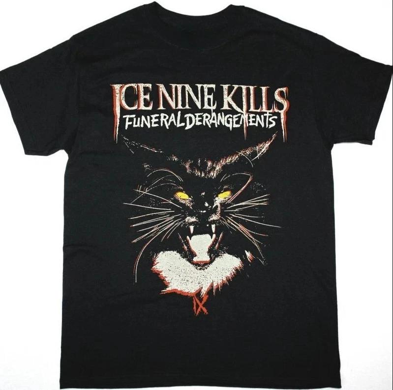 

Ice Nine Kills Cross Swords Graphic Print Men s and Women s Loose Short Sleeved T-shirt for Casual Wear All Year Round Luxury XXXL