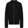 Elegant Ribbed Fitted Zip Cardigan Knitwear Women Tops 44D353G