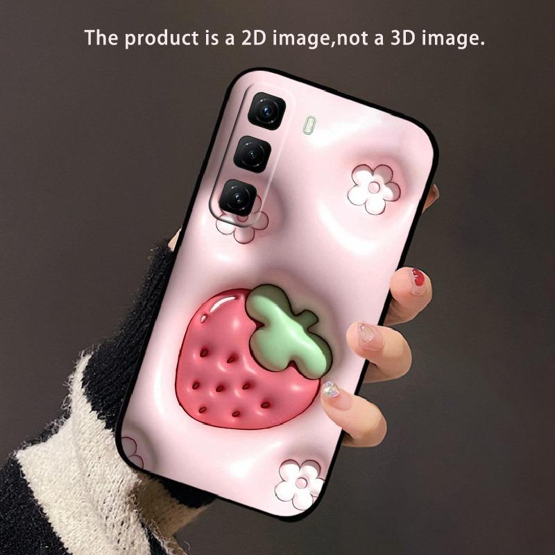 For Infinix Hot 60 Pro 60Pro 4G Phone Case New Fashion Cute Cover For Infinix Hot60 Pro X6885 Soft TPU Silicone Anti Drop Bumper