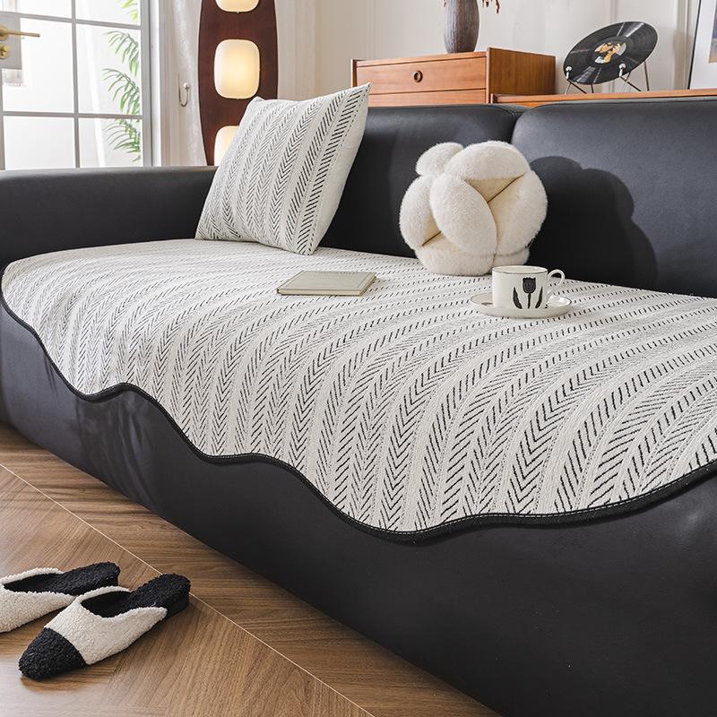 Special-Shaped Irregular Sofa Cushion, High-Grade Non-Slip Straight-Row Seat Cushion, Universal In All Seasons  New Sofa Cover
