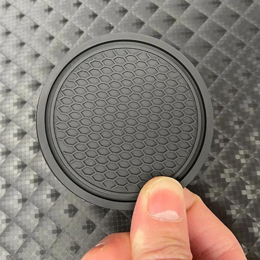 4PCS Cars Cup Holder Anti-Slip Insert Coaster Mat Interior Accessory Cars Auto Cup Holders Universal Interior Accessories