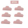 6PCS Chip Bag Clips , Portable large Kitchen Storage Food Snack Seal Sealing Bag Clips Sealer Clamp Plastic Tool for Bag