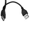 Double USB 2.0 Male To SATA 7+15P 22 Pin Cable Adapter For 2.5" SSD/Hard Disk Drive USB 2.0 SATA 7+15Pin To USB 2.0 Adapter Hot