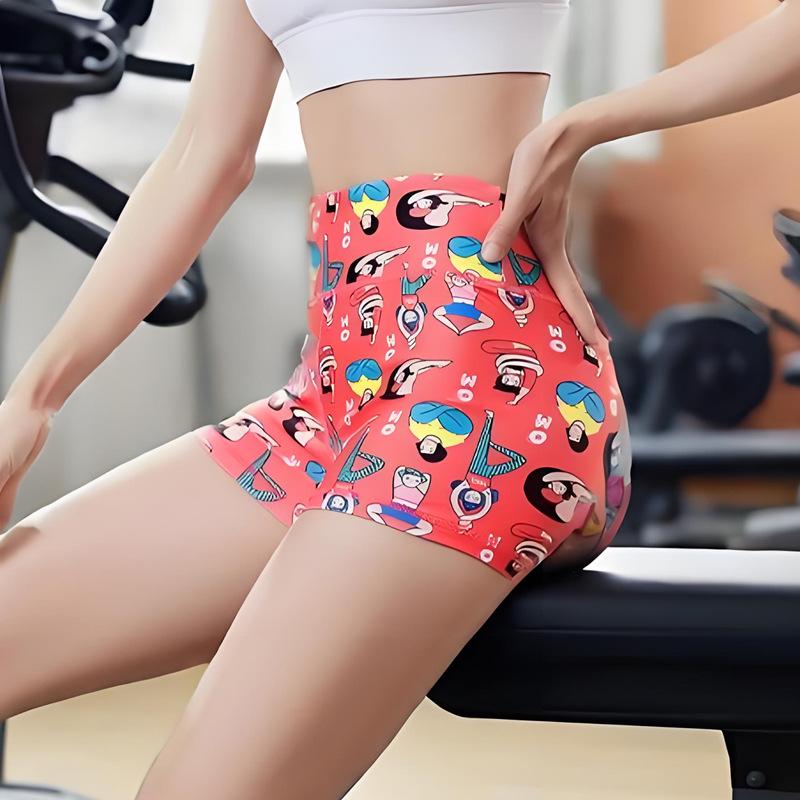 

Трансграничные шорты для йоги и фитнеса с высокой талией и эффектом похудения Medium