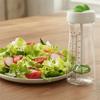 500 ML Salad Dressing Mixing Cup Hand Cranked Cream Measuring Cup Salad Dressing Bottle  Office