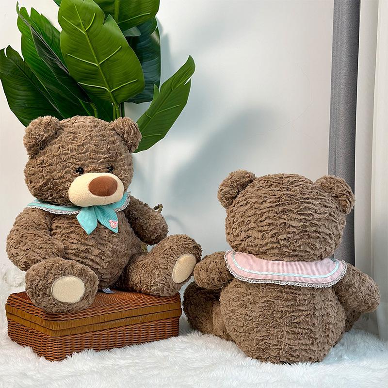 New Teddy Bear Plush Toy Doll Bear Gift Children's Sleeping Soothing Doll Pillow